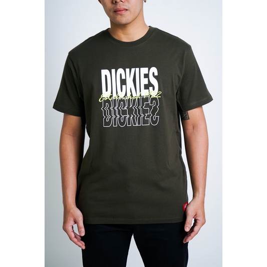 dickies-เสื้อยืด-dk007335-jersey-graphic-logo-print-ss-tee-tactical-green