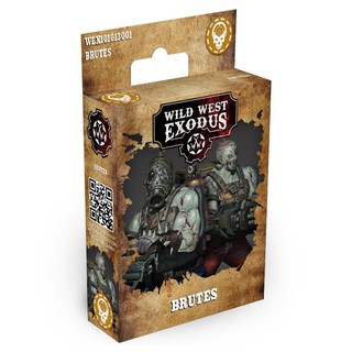 🔥มีของพร้อมส่ง🔥 Warcradle Studios Wild West Exodus BRUTES WEX101013001 Model Scale 1/48