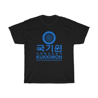 【Hot】เสื้อยืด พิมพ์ลายโลโก้ Kanji Kukkiwon Taekwondo Headquarters สีขาว ไซซ์ S ถึง 3XL
