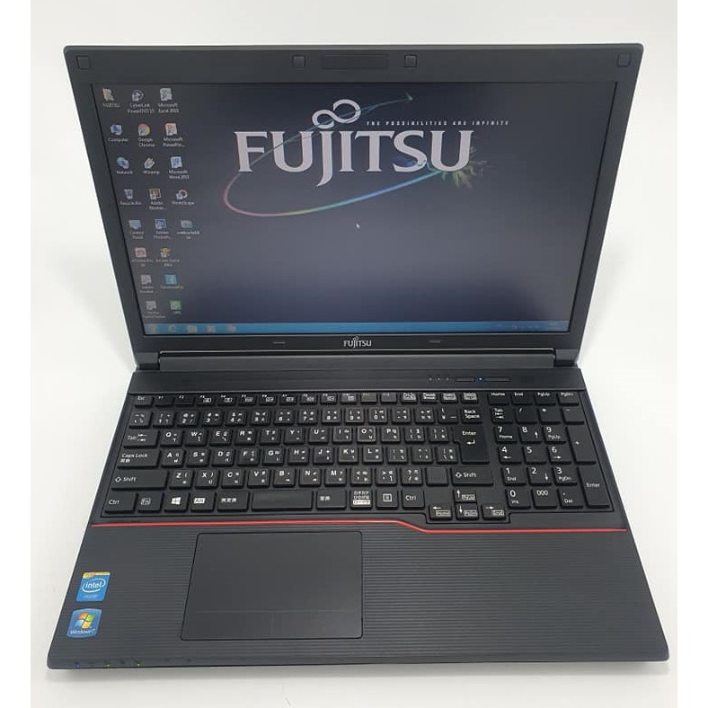 送料無料】 FUJITSU Notebook LIFEBOOK A574 Core i3 4GB HDD250GB
