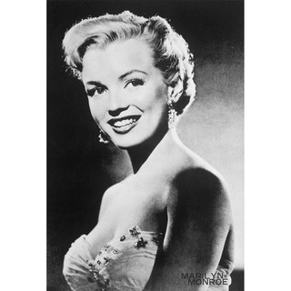 โปสเตอร์ รูปถ่าย ดารา หนัง มาริลิน มอนโร Marilyn Monroe (1945-62) POSTER 24”x35” Inch American Actress Model V2