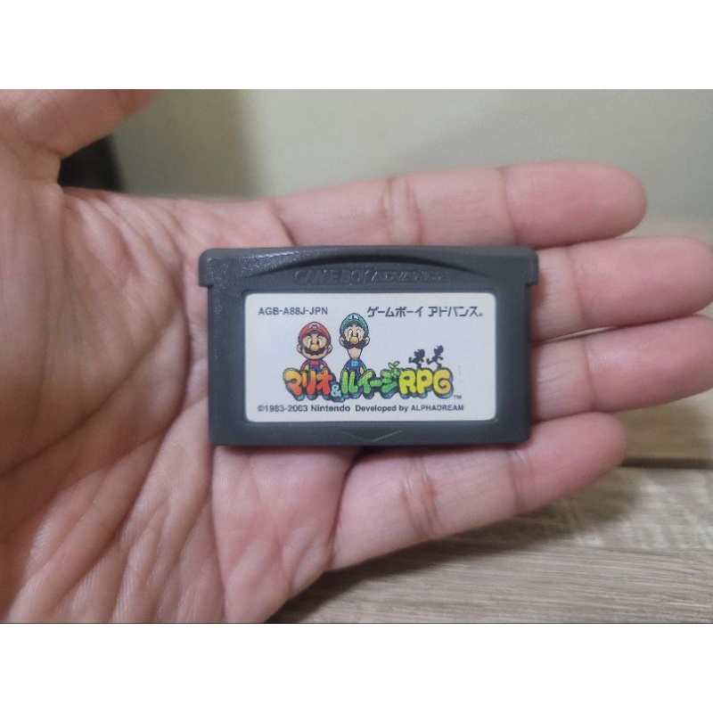Game Boy Advance Mario & Luigi RPG (Japan) งานแท้100% | Shopee Thailand