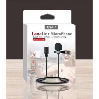 Mini Lavalier Lapel Microphone Type C Omnidirectional Mic With Clip For Android Smartphones