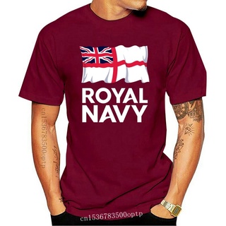 เสื้อยืดโอเวอร์ไซส์ใหม่ เสื้อยืดคอกลม แขนสั้น ผ้าฝ้าย ลายกองทัพเรืออังกฤษ Destroyer Royal แฟชั่นสําหรับผู้ชาย 2022S-3XL