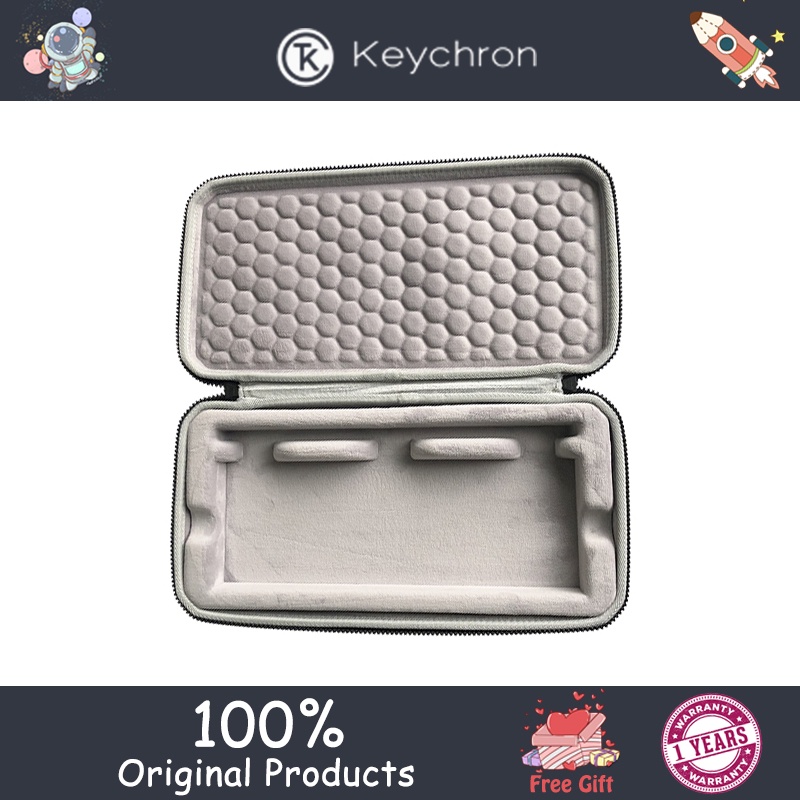 ภาพหน้าปกสินค้าKeychron keyboard storage bag suitable for K1/K2/K3/K4/K6/K8/K10/K2P/K3P/Q1/Q2/Q3/Q4/Q5 fashion handbag sponge protection จากร้าน kongjianzhan.th บน Shopee