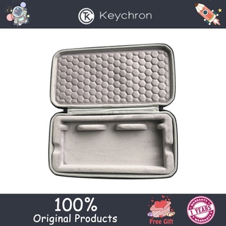 ภาพขนาดย่อของภาพหน้าปกสินค้าKeychron keyboard storage bag suitable for K1/K2/K3/K4/K6/K8/K10/K2P/K3P/Q1/Q2/Q3/Q4/Q5 fashion handbag sponge protection จากร้าน kongjianzhan.th บน Shopee