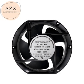 ถูกสุด! ROTARY FAN MODEL XNFP-108 EX-S1-S AC220/240V 50-60Hz 0.22A/38Wพัดลมระบายอากาศขนาด6นิ้ว หัวตัด220V สินค้าพร้อมส่ง