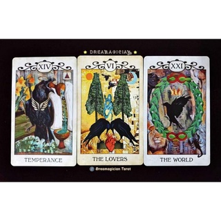 Crow Tarot ไพ่ยิปซีแท้ลดราคา ไพ่ยิปซี ไพ่ทาโร่ต์ ไพ่ออราเคิล Tarot Oracle Card Deck