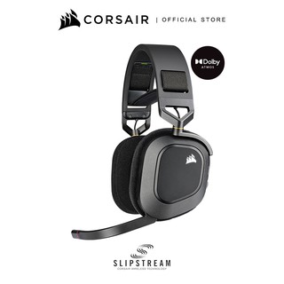 ภาพหน้าปกสินค้าCORSAIR Headset HS80 RGB WIRELESS Premium Gaming Headset with Spatial Audio — Carbon ซึ่งคุณอาจชอบสินค้านี้