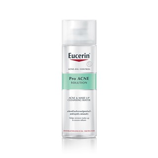 Eucerin Pro Acne Solution Acne & Make Up Cleansing Water 200ml.