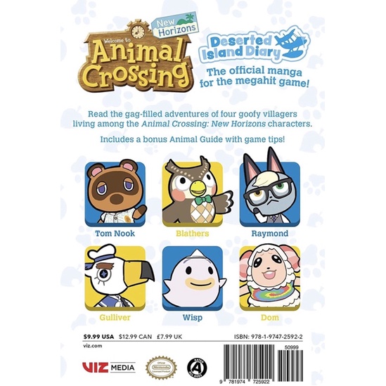 หนังสือภาษาอังกฤษ-animal-crossing-new-horizons-vol-1-deserted-island-diary-1-by-kokonasu-rumba