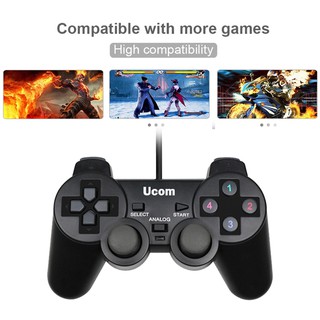 ร้านแนะนำจอยเกมส์ จอยเกมPS2 จอยเกมส์PCจอยสติ๊ก จอย Joy Stick จอยUSB For PC แบบสายUSB รองรับPC WinXP WIN7 WIN8 WIN10 img 2