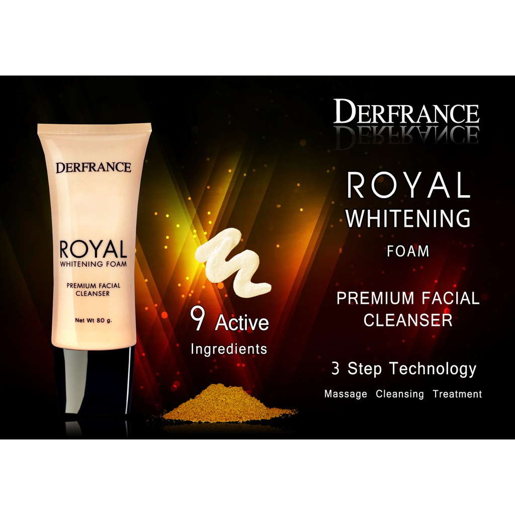 derfrance-royal-whitening-foam-100-g-l-โฟม-ของแท้-l