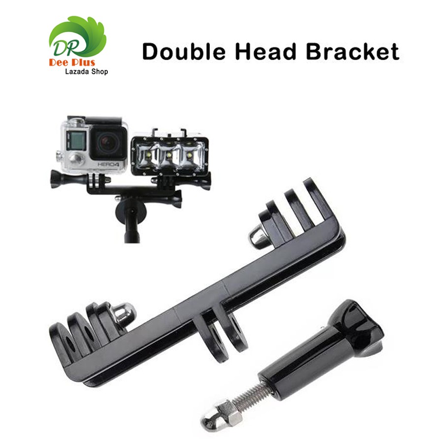 double-head-bracket-joint-mount-adapter-converter-for-gopro-hero-led-light-ตัวยึดอะแดปเตอร์สำหรับgopro-hero-และled-light