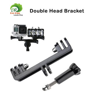 Double Head Bracket Joint mount Adapter Converter for GoPro Hero LED Light ตัวยึดอะแดปเตอร์สำหรับGoPro Hero และLED Light