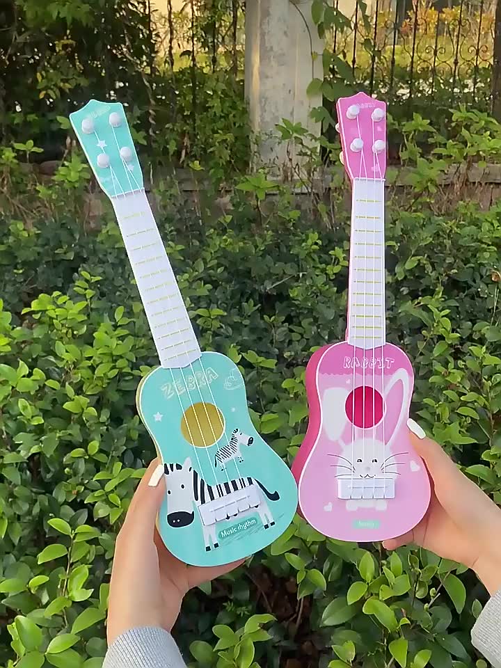 พร้อมส่ง-ukulele-กีต้าร์เด็ก-ดีดได้จริง-สีสันสวยงาม-มี-หลาย-แบบให้เลือก