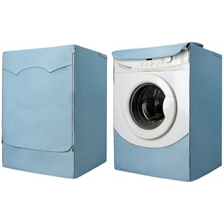ภาพขนาดย่อของภาพหน้าปกสินค้าผ้าคลุมเครื่องซักผ้า ฝาหน้า ขนาด M-L-XL สำหรับเครื่องซักผ้า 7-9-10 kg Washing Machine Cover Front Load จากร้าน harnkor บน Shopee