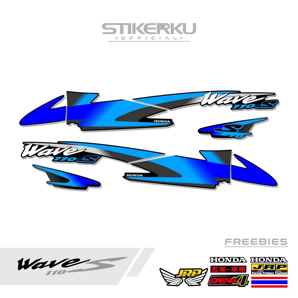 สติ๊กเกอร์แต่ง Honda Wave 110S รุ่น UPRA X OLD WAVE รูปที่ 2