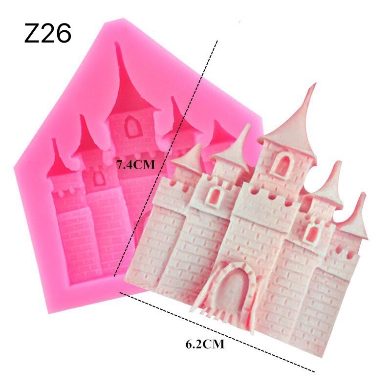 พิมพ์ซิลิโคนรูปบ้าน-รุ่น-z26-z27-z28-สีชมพู