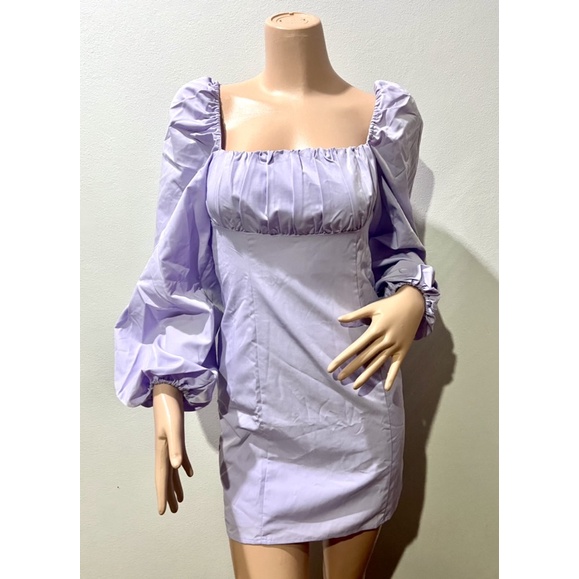New Pomelo Purple Mini Dress (Size S) Shopee Thailand