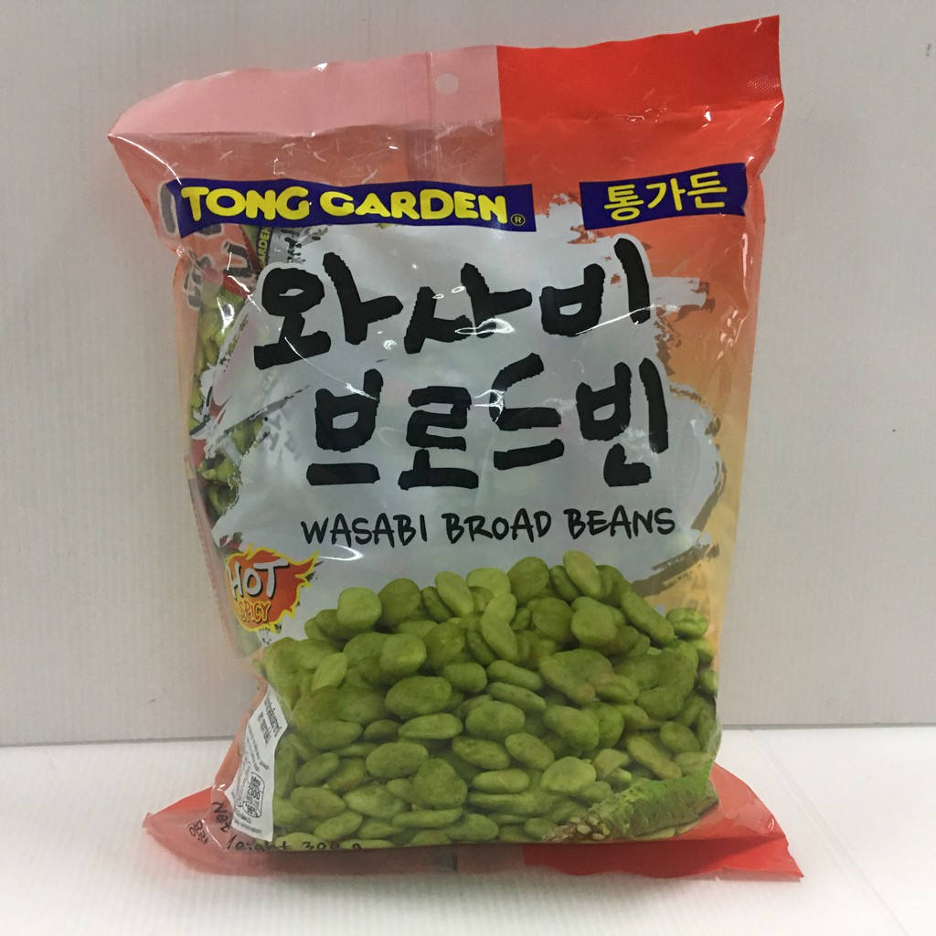 tong-garden-wasabi-broad-beans-ถั่วปากอ้าเคลือบรสวาซาบิ-ตรา-ทองการ์เด้น-10-กรัม-x-30-ซอง