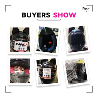 ภาพขนาดย่อของภาพหน้าปกสินค้าHNJ Cat Ear Helmet ABS Breathable Helmet Riding Helmet Full จากร้าน hnj.th บน Shopee ภาพที่ 2