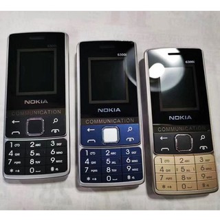 โทรศัพท์มือถือ NOKIA PHONE  6300  (สีดำ) 3G/4G  รุ่นใหม่ โนเกียปุ่มกด