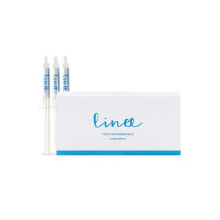 Linee Gel Refill Whitening Teeth เจลฟอกฟันขาว(สำหรับเติม)1กล่องมี3 แท่งใช้ได้15 ครั้ง