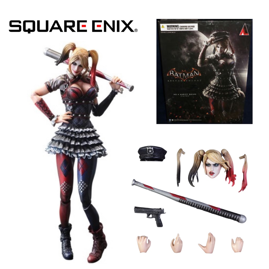 Play arts kai harley quinn arkham knight deals