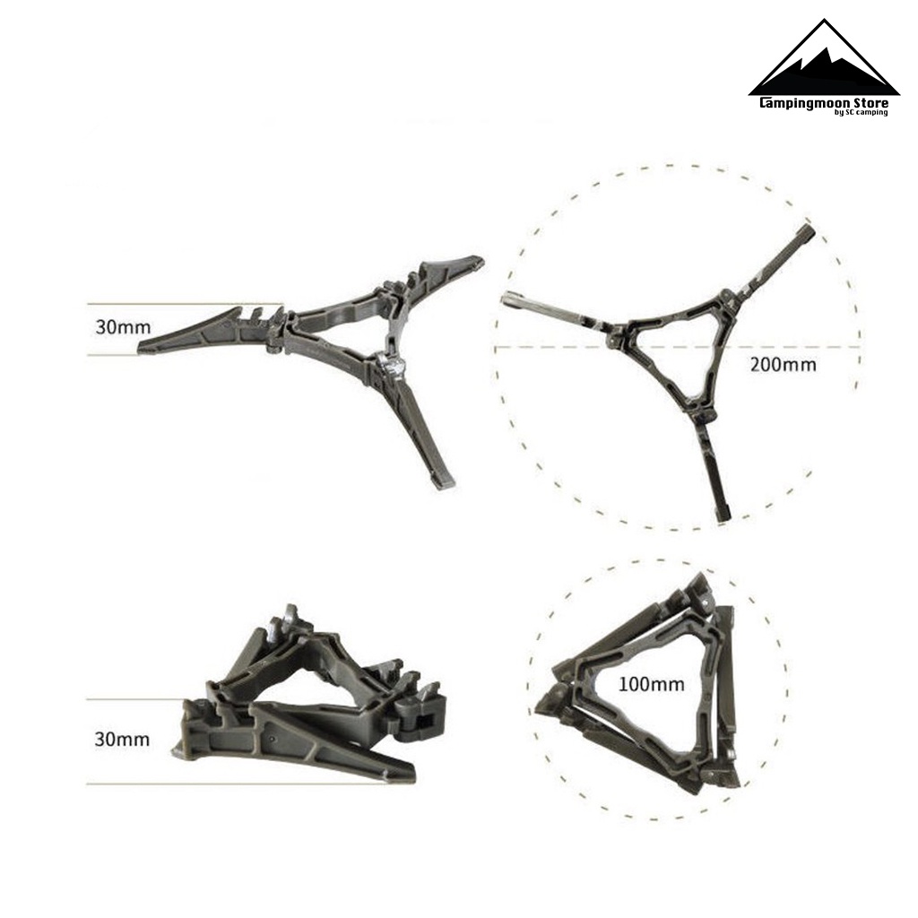 ฐานตั้งแก๊ส-campingmoon-z41-ใช้ได้ทั้งแก๊สกระป๋องยาว-แก๊สซาลาเปา-ทุกขนาด