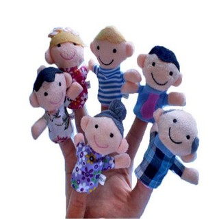 ภาพขนาดย่อของภาพหน้าปกสินค้าBABYWORLD หุ่นสวมนิ้วมือ น่ารัก ของเล่น สำหรับเด็ก จากร้าน babyworld.th บน Shopee