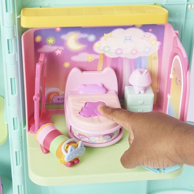 ของแท้100-gabbys-dollhouse-sweet-dreams-bedroom