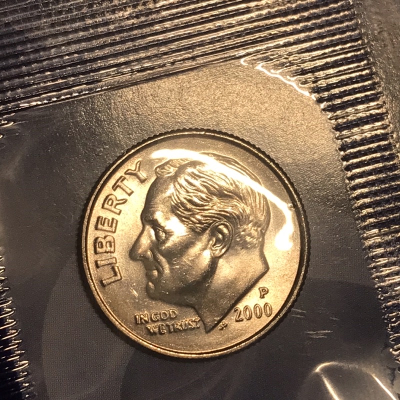 ชุดเหรียญ-us-ปี-2000-มิ้นท์-p-10-เหรียญ