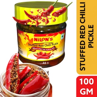 ภาพหน้าปกสินค้าRed Chilli Stuffed Pickle Nilons 100 g Pouch🇮🇳. ที่เกี่ยวข้อง