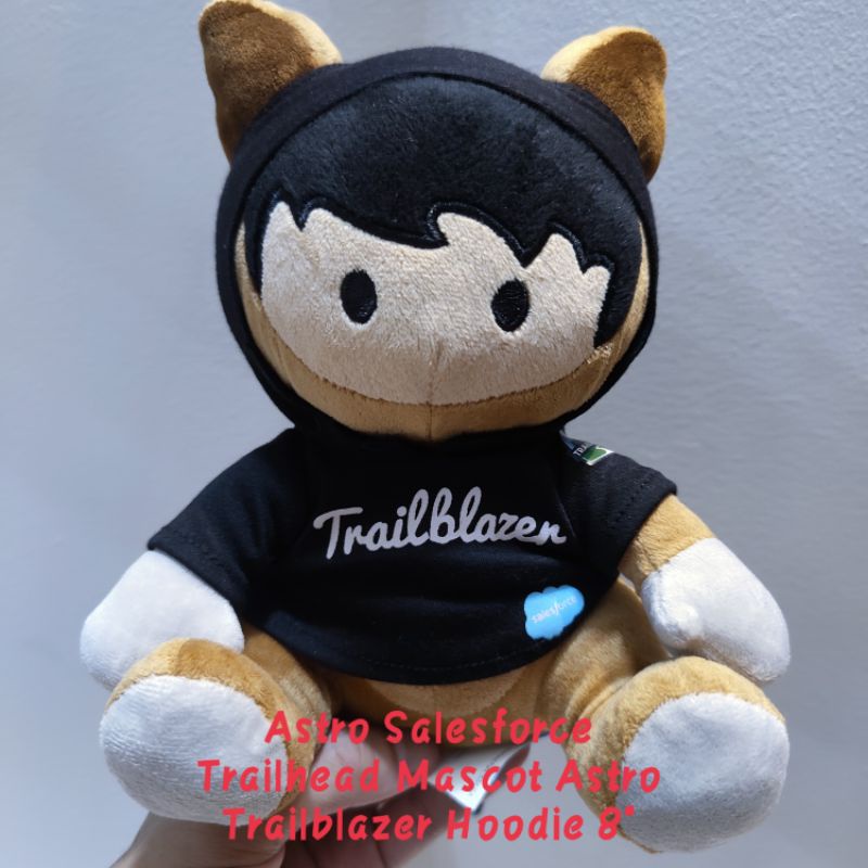 ตุ๊กตา RARE ASTRO TRAILHEAD TRAILBLAZER MASCOT SALESFORCE ขนาด8นิ้ว ขน ...