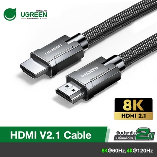 สินค้า UGREEN รุ่น HD135 สาย HDMI to HDMI รองรับ 8K 60Hz / 4K 120 Hz สายยาว 1-2m  สายถัก