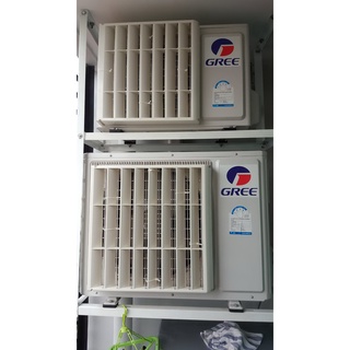 ภาพขนาดย่อของภาพหน้าปกสินค้ากริลแอร์เบี่ยงลมร้อนABS 48x48cm 9000-15000btu หนาเกรดAAA ใส่ได้ทุกยี่ห้อ ติดตั้งเองได้มีน๊อตและสายรัดคู่มือให้ ขายส่ง จากร้าน condodiy บน Shopee