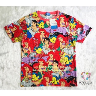 💟 Tokyo Disney Ariel T-shirt Unisex Limited (พร้อมส่ง Size: S)
