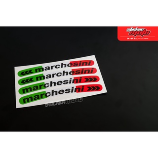 สติ๊กเกอร์ติดขอบล้อ Marchesini Rim 02