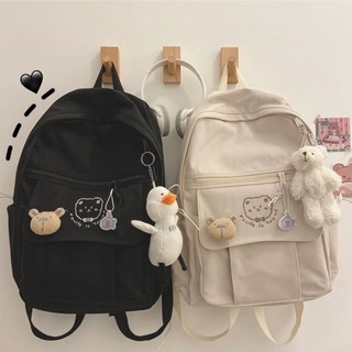 กระเป๋านักเรียน กระเป๋าเป้ผู้หญิง Japanese College Fengsen College Student Female Simple Backpack