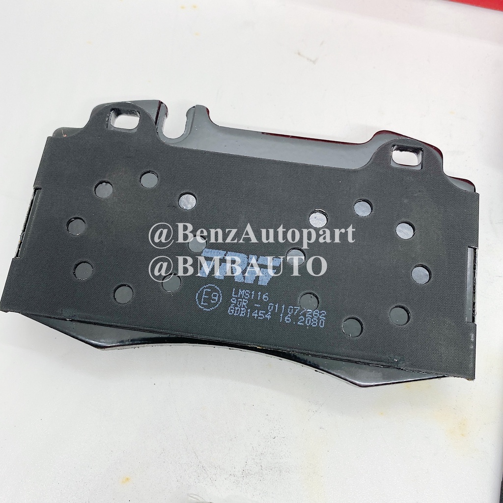 benz-ผ้าเบรคหน้า-gdb1454-w220-w215-w219-r230-เบอร์-004-420-90-20-ยี่ห้อ-trw-made-in-eu