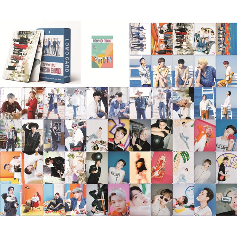 โฟโต้การ์ด-bts-อัลบั้ม-lomo-การ์ดเต้นรํา-เนย-สีฟ้า-54-ชิ้น-ต่อกล่อง-พร้อมส่ง-2021