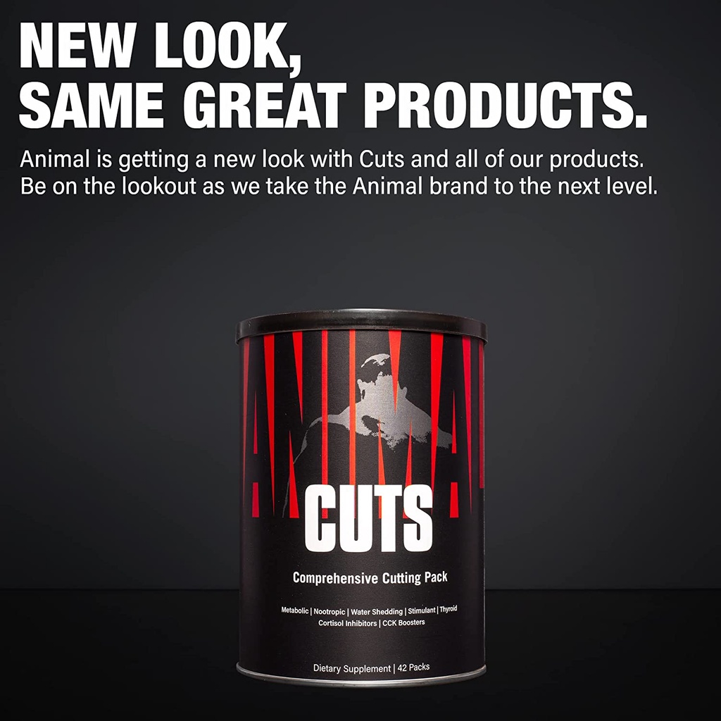 ภาพหน้าปกสินค้าAnimal- CUTS (42pak) พร้อมส่ง จากร้าน siambestsupplementshop บน Shopee