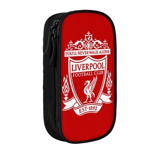 Liverpool FC กระเป๋าเครื่องเขียน กระเป๋าดินสอ พิมพ์ลาย ความจุขนาดใหญ่ สําหรับทุกเพศ