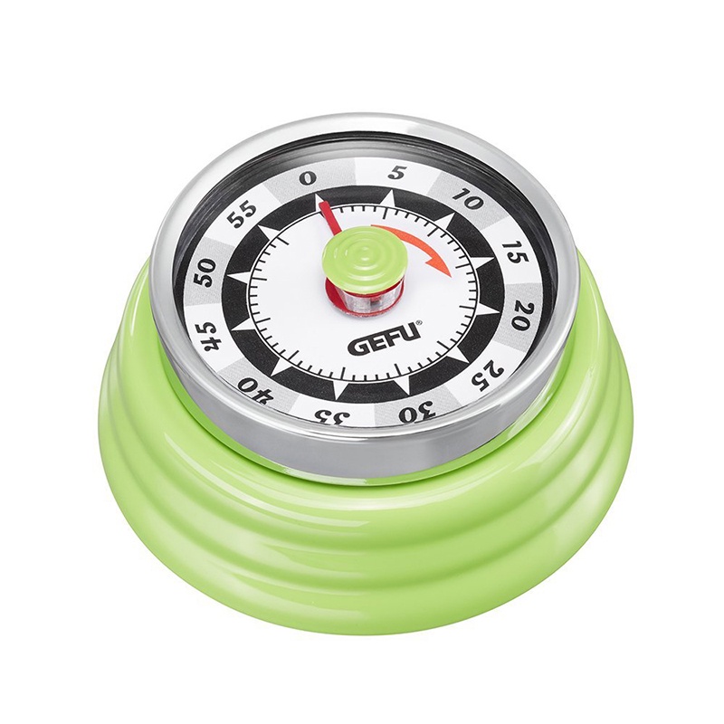 gefu-timer-retro-นาฬิกาตั้งเวลาทำอาหาร-รุ่น-12295-green