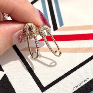 finely.yours 925 Stering Silver Jewelry| ต่างหูก้านเงินแท้ 92.5% รุ่น Twinkle Brooch // Twinkle Brooch Earrings
