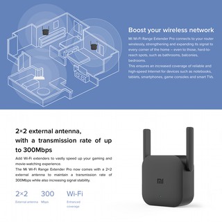 ภาพขนาดย่อของภาพหน้าปกสินค้าXiaomi Mi Wi-Fi Range Extender Pro (Global Version) อุปกรณ์ขยายสัญญาณ WiFi 2.4Ghz ประกันศูนย์ไทย 1 ปี จากร้าน plus_commerce บน Shopee ภาพที่ 2