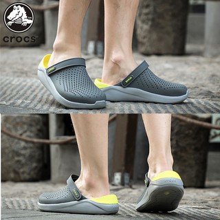 ภาพขนาดย่อของสินค้าส่งจากกรุงเทพ Crocs LiteRide สีเทา เปล่งแสง Clog แท้ หิ้วนอก ถูกกว่าshop รองเท้าขนาดใหญ่