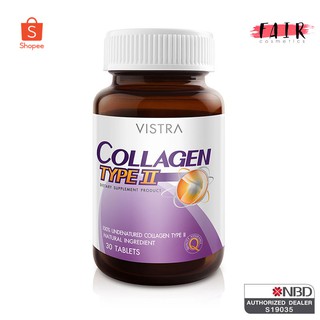 ภาพหน้าปกสินค้าVistra Collagen Type II วิสทร้า คอลลาเจน ไทพ ทู บรรจุ 30 เม็ด ที่เกี่ยวข้อง