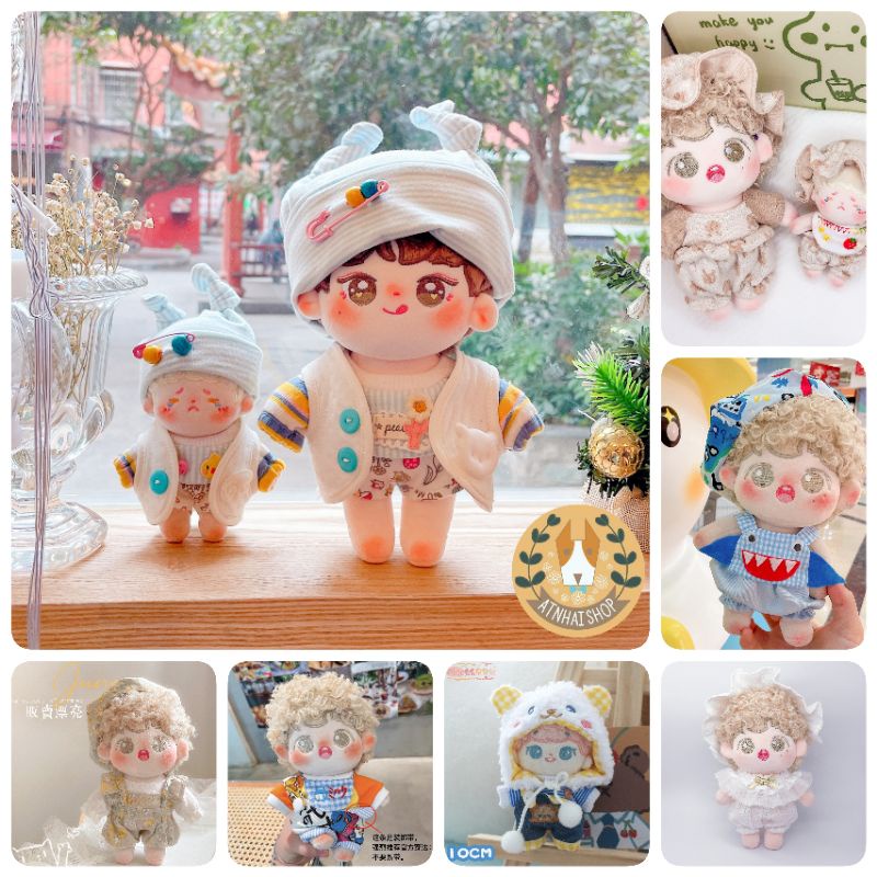 พร้อมส่ง-ชุดตุ๊กตา-15cm-20cm-ตัดเย็บอย่างดี